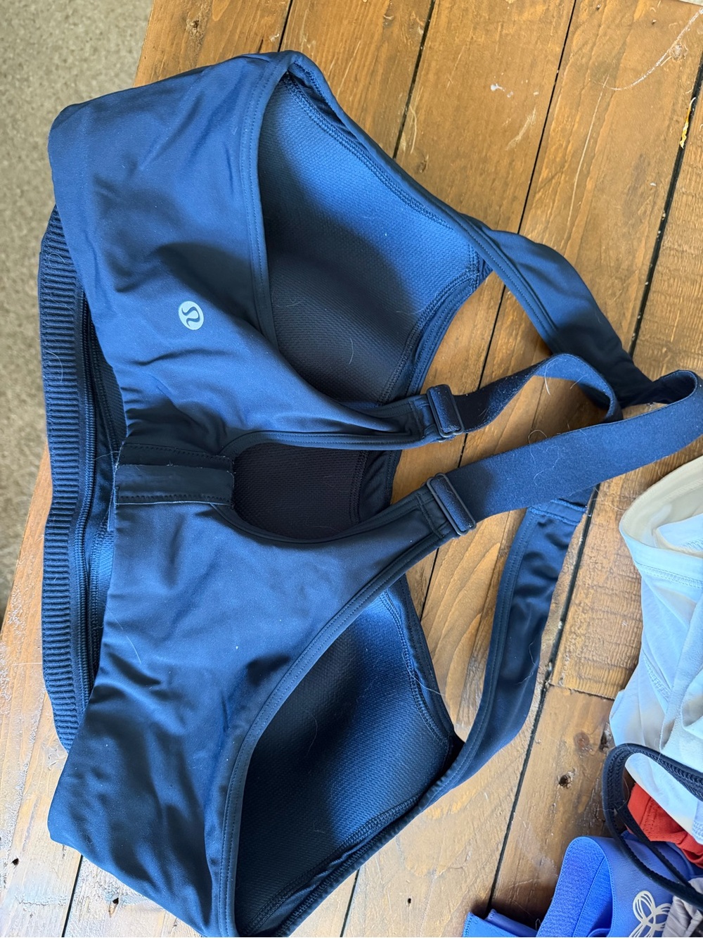 lululemon athletica Navy Blue High-Support Sports Bra